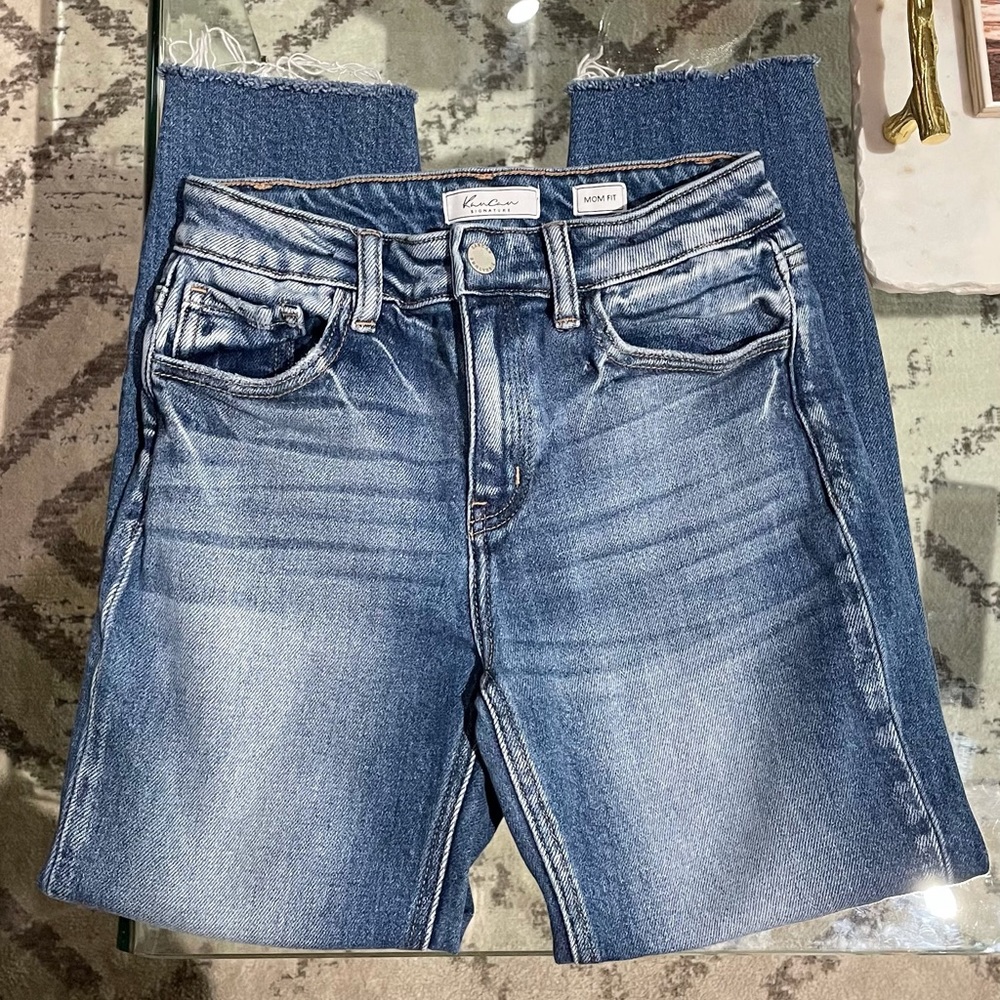 NWOT Girls KanCan Mom Fit Jeans